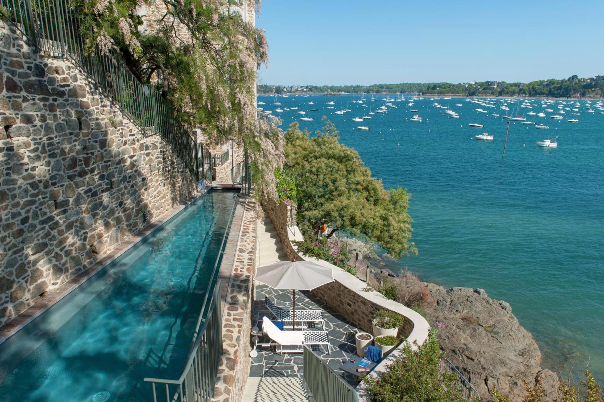 Castelbrac Hotel & Spa Dinard Bagian luar foto