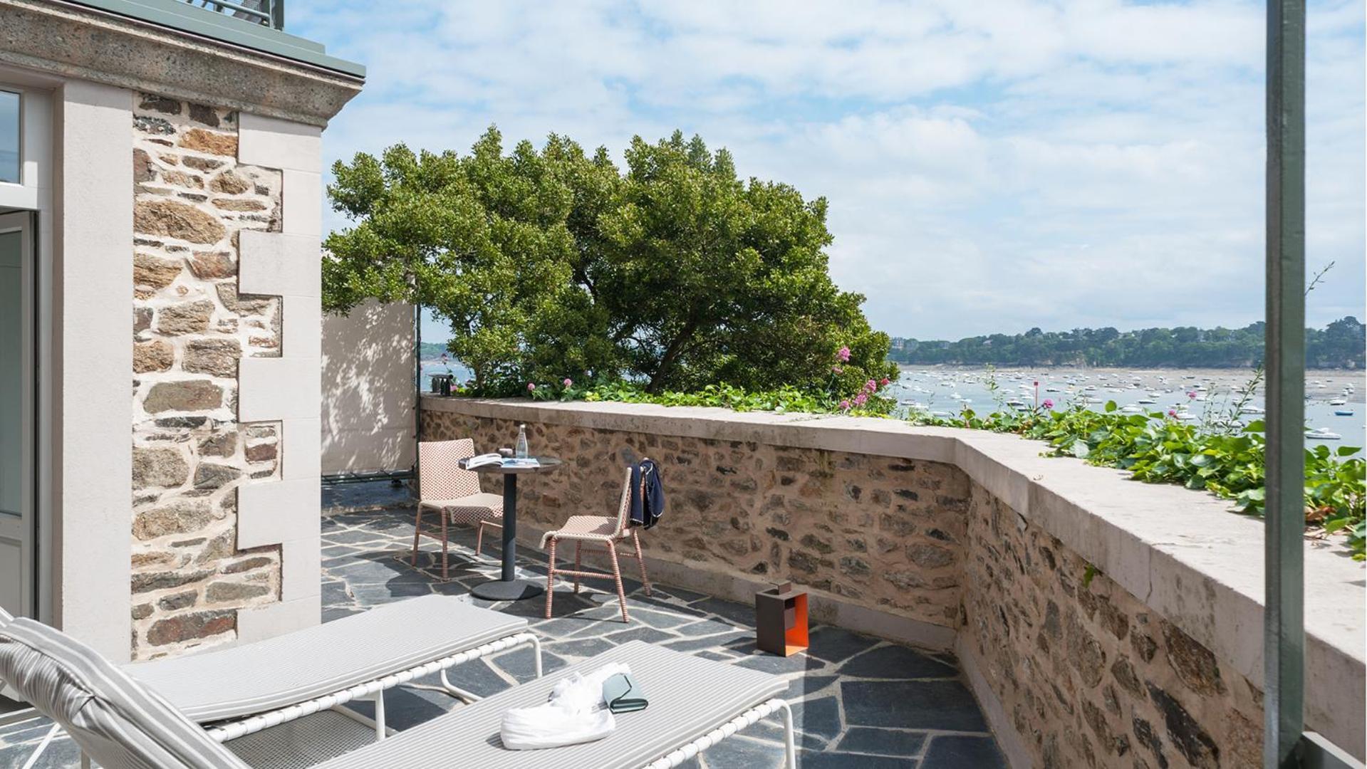 Castelbrac Hotel & Spa Dinard Bagian luar foto